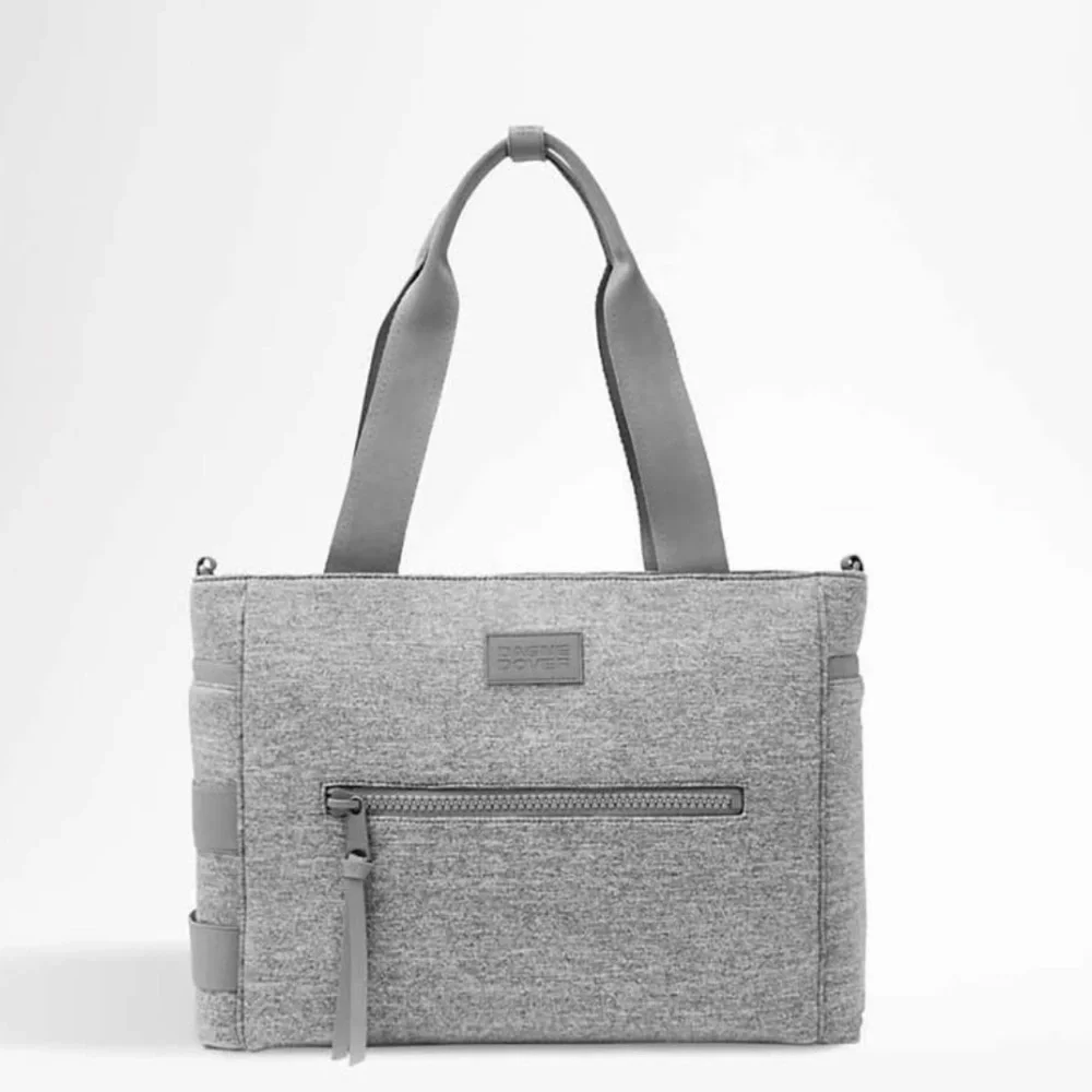Dagne Dover Wade Heather Grey Large Diaper Bag Tote